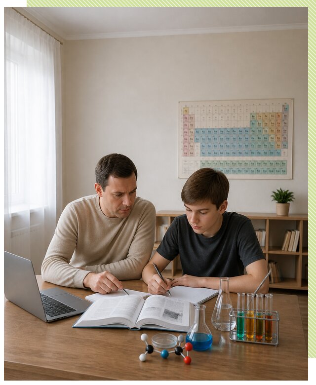 Репетитор по химии 8 класс в Коркине по цене от 1246 р. | Репетитор-Крк